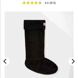 Hunter Original Tall Black Boot Sock